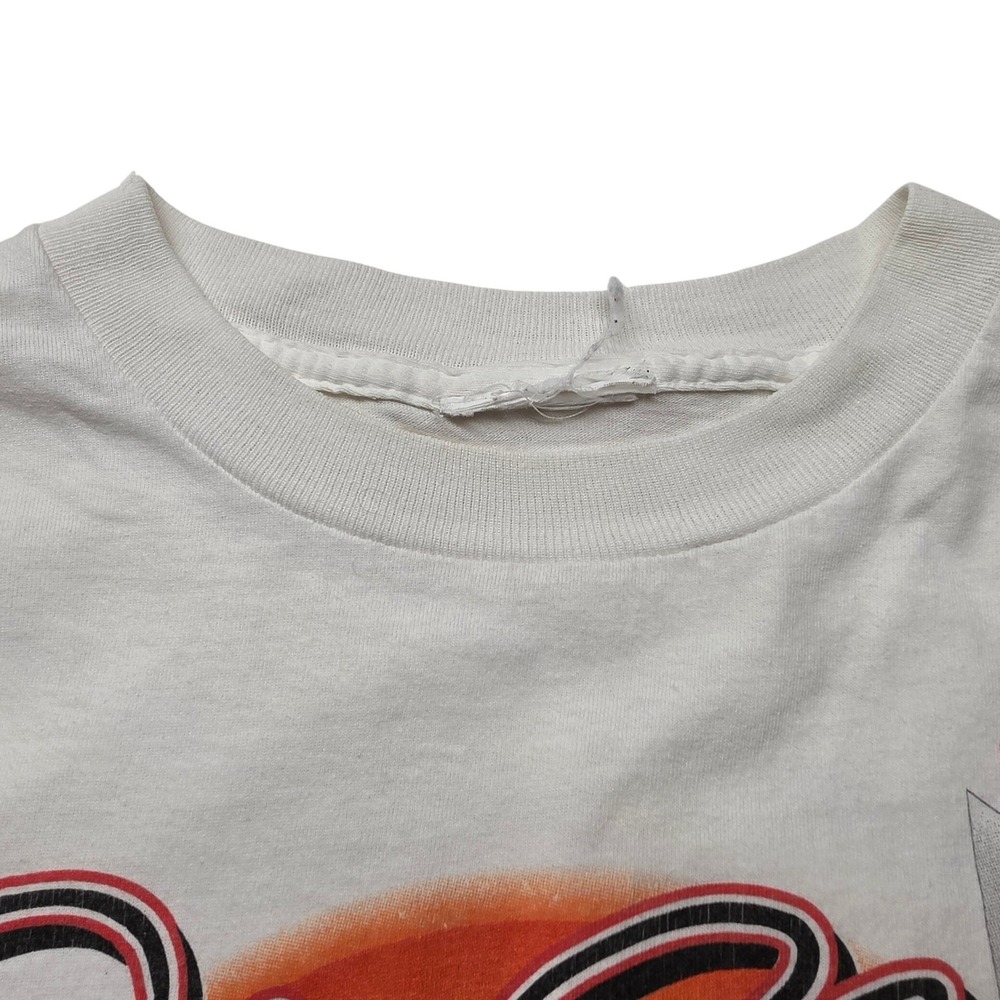 Vintage Dale Earnhardt NASCAR The Man #3 Long Sleeve Graphic Tee White Mens L - Picture 8 of 11